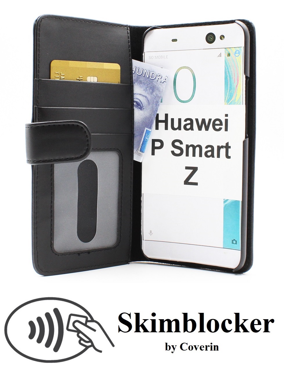Skimblocker Mobiltaske Huawei P Smart Z