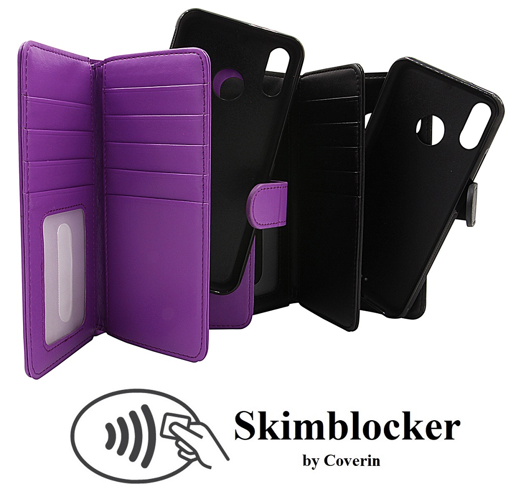 Skimblocker XL Magnet Wallet Huawei P20 Lite