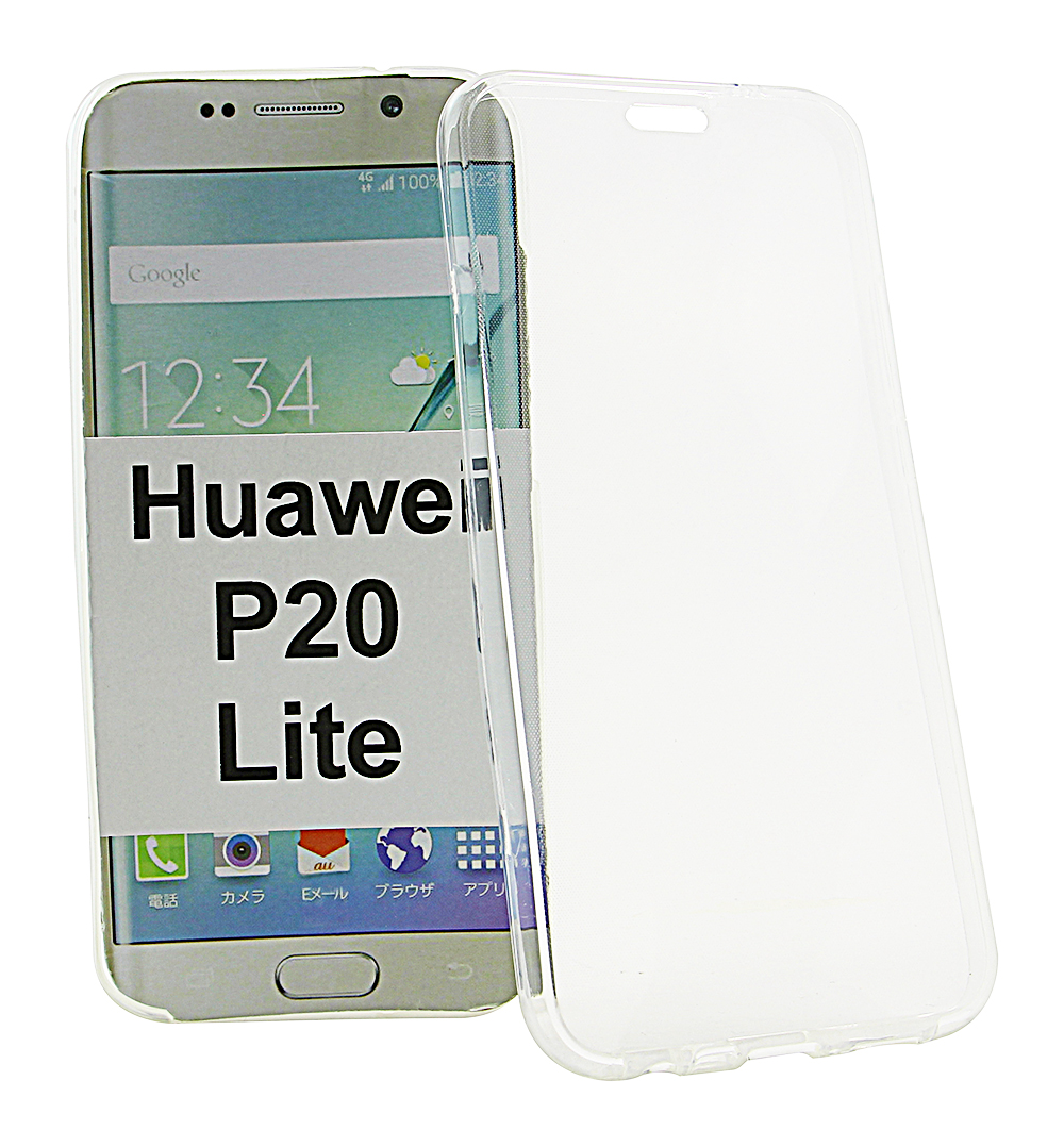 Ultra Thin Front & Back TPU Cover Huawei P20 Lite