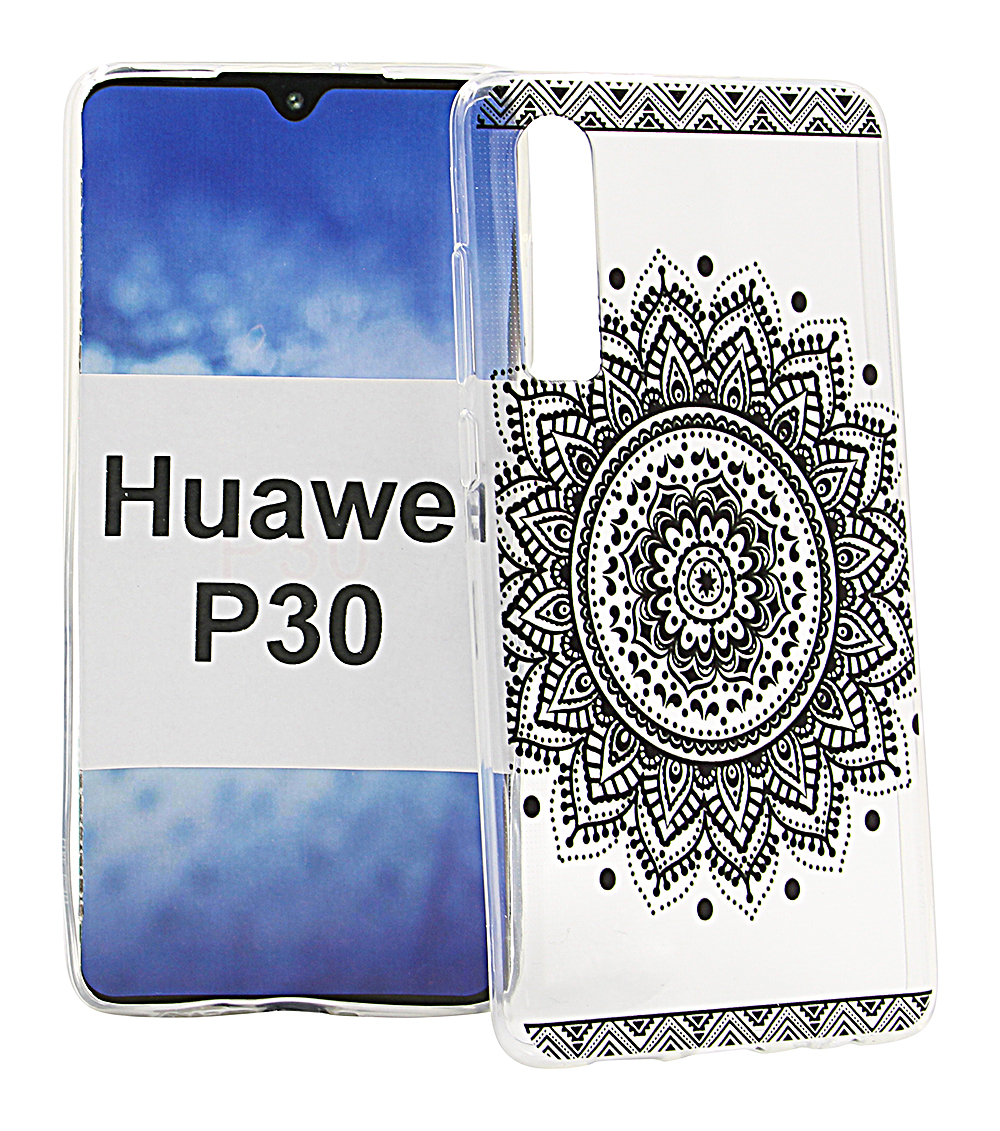 TPU Designcover Huawei P30