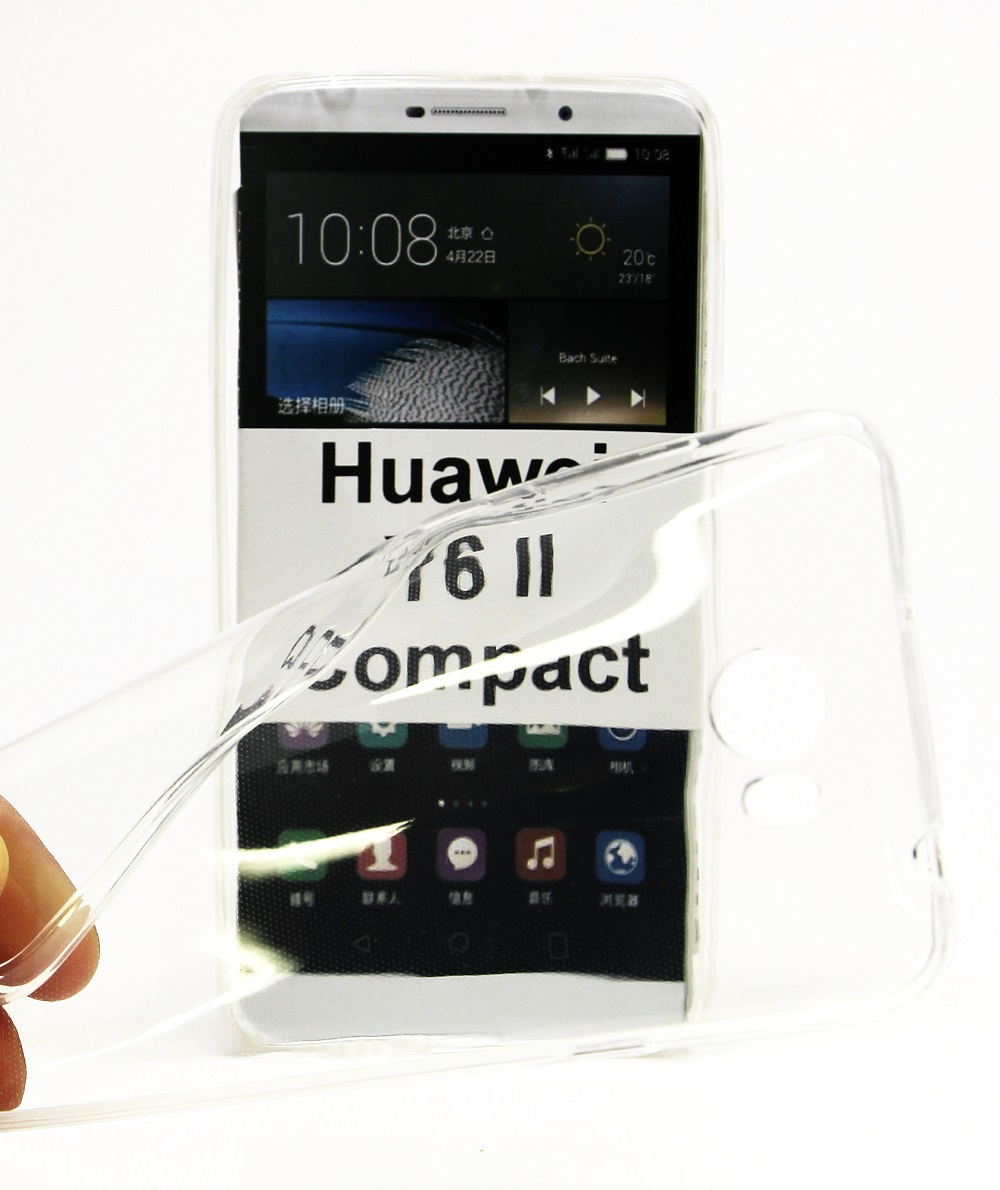 Ultra Thin TPU Cover Huawei Y6 II Compact