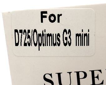 Skrmbeskyttelse LG G3 S (D722)