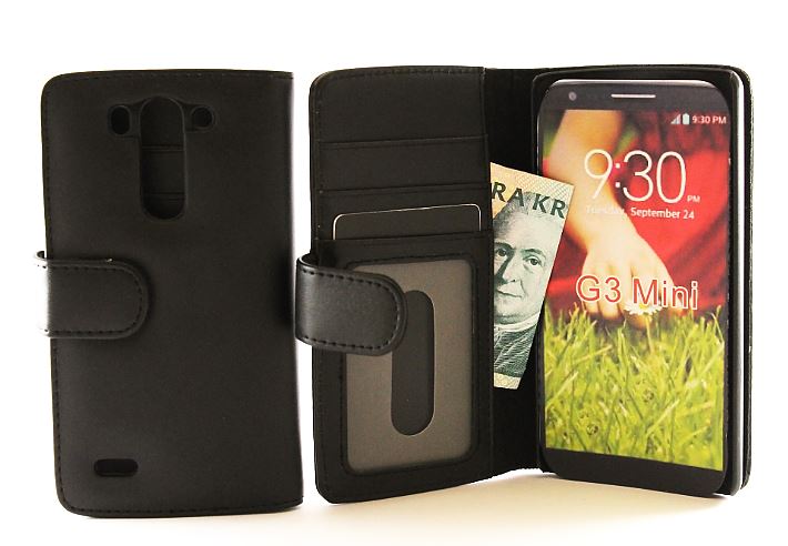 Mobiltaske med 3 lommer, LG G3 S (D722)