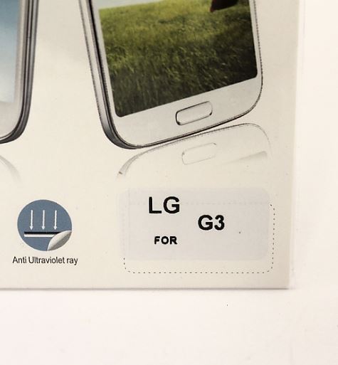 Skrmbeskyttelse LG G3 (D855)