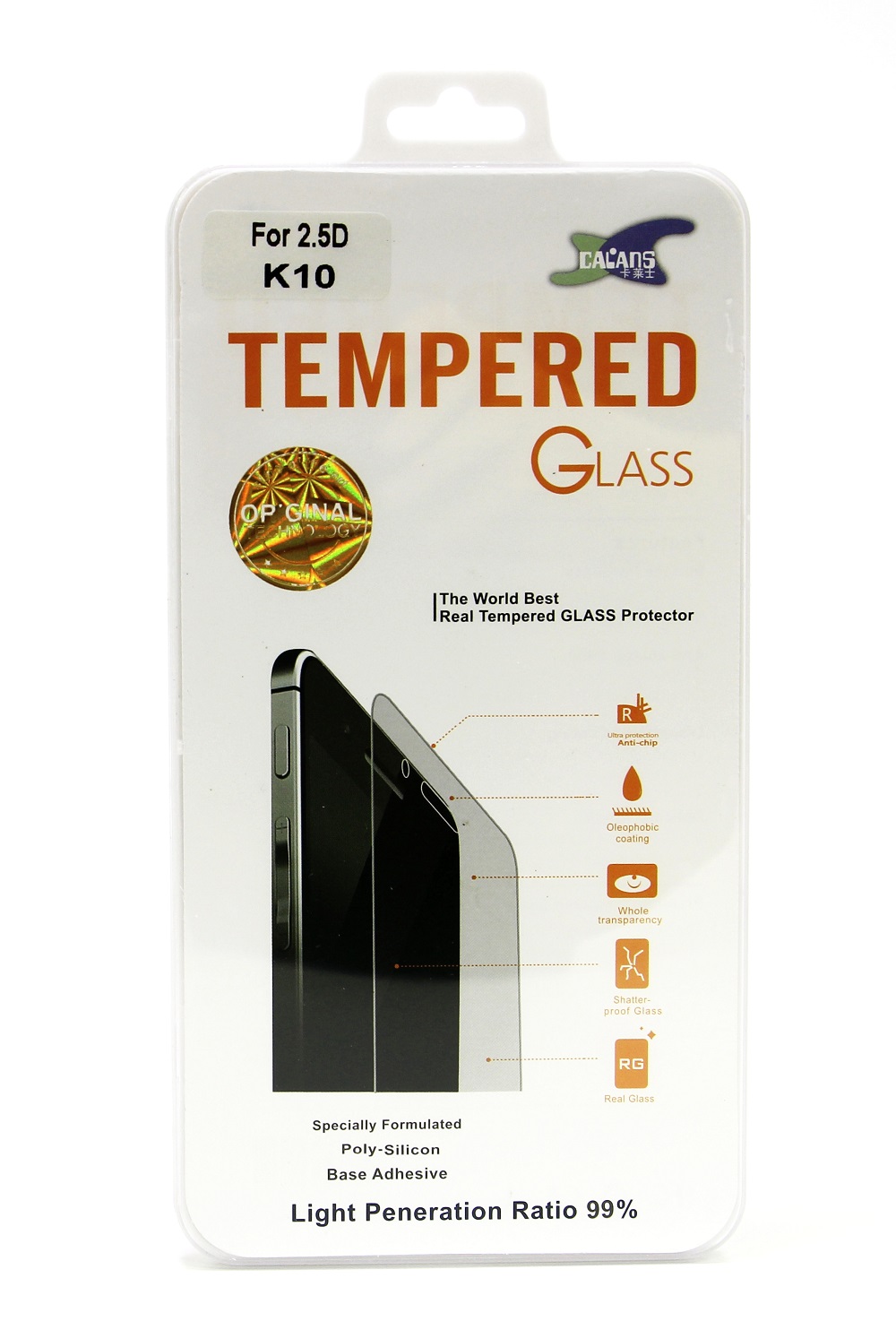 Glasbeskyttelse LG K10 (K420N)