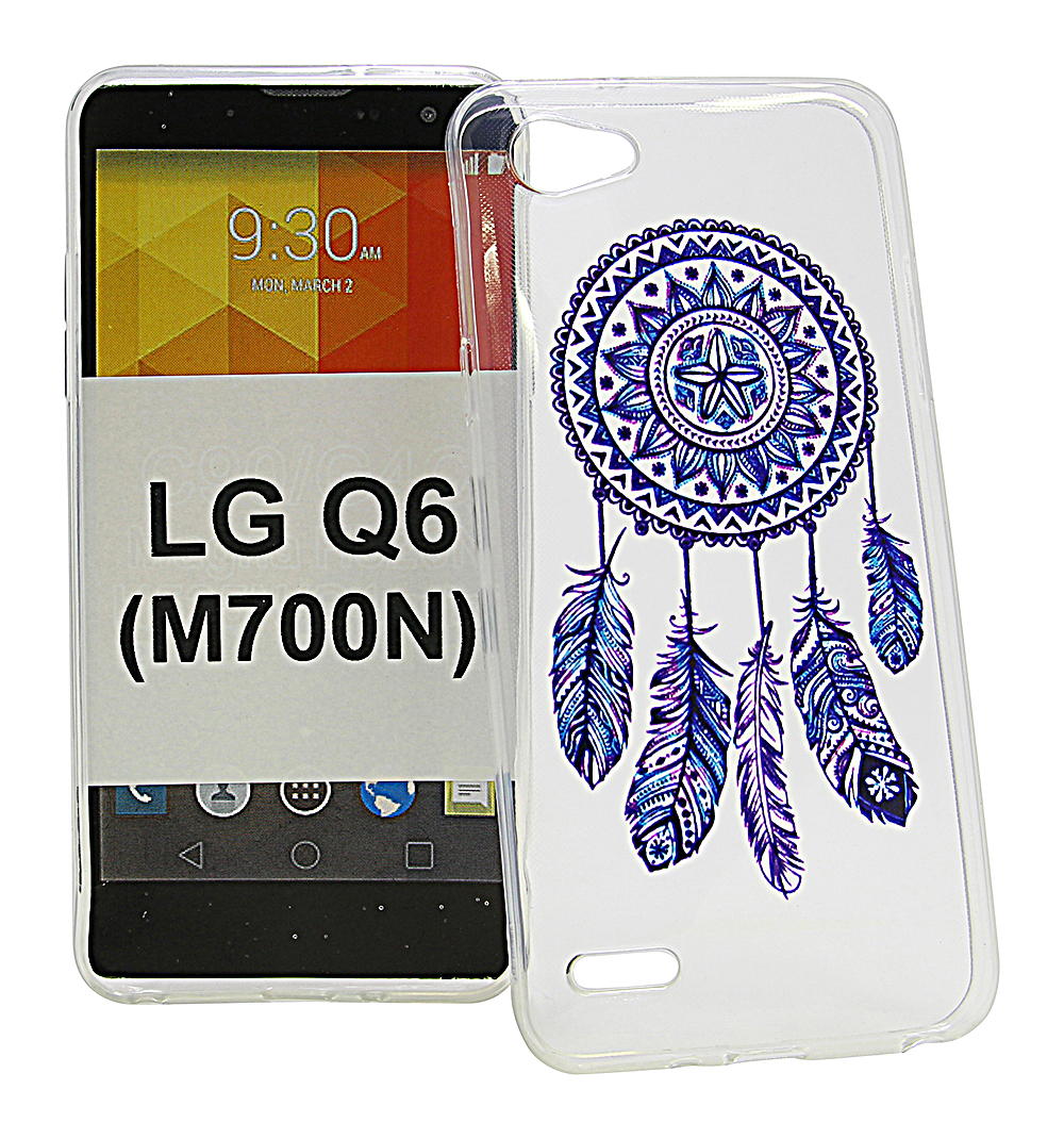 TPU Designcover LG Q6 (M700N)