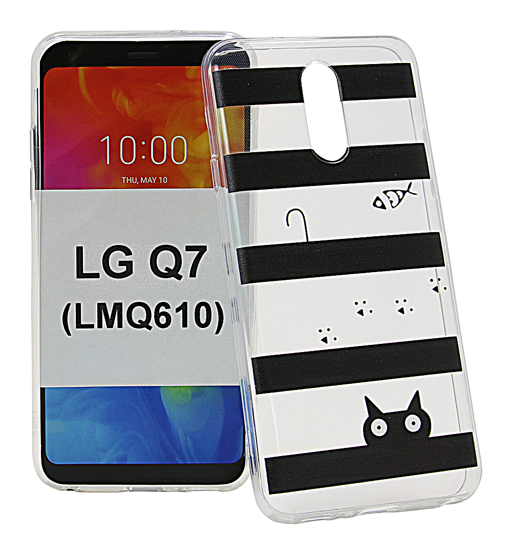 TPU Designcover LG Q7 / LG Q7 Plus (LMQ610)