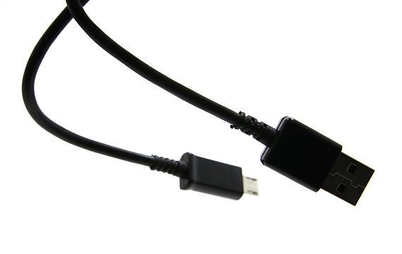 Micro USB kabel til opladning, 2 Meter