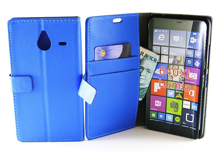 Standcase wallet Microsoft Lumia 640 XL