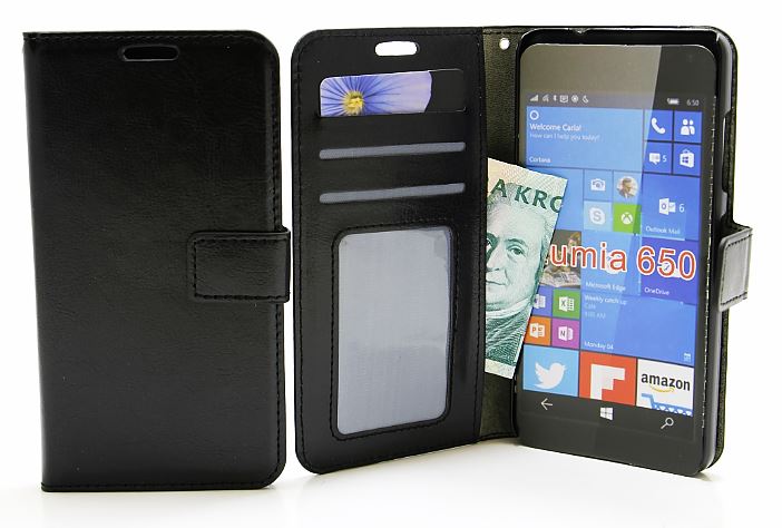 Crazy Horse Wallet Microsoft Lumia 650