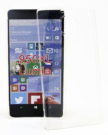 Ultra Thin TPU cover Microsoft Lumia 950 XL