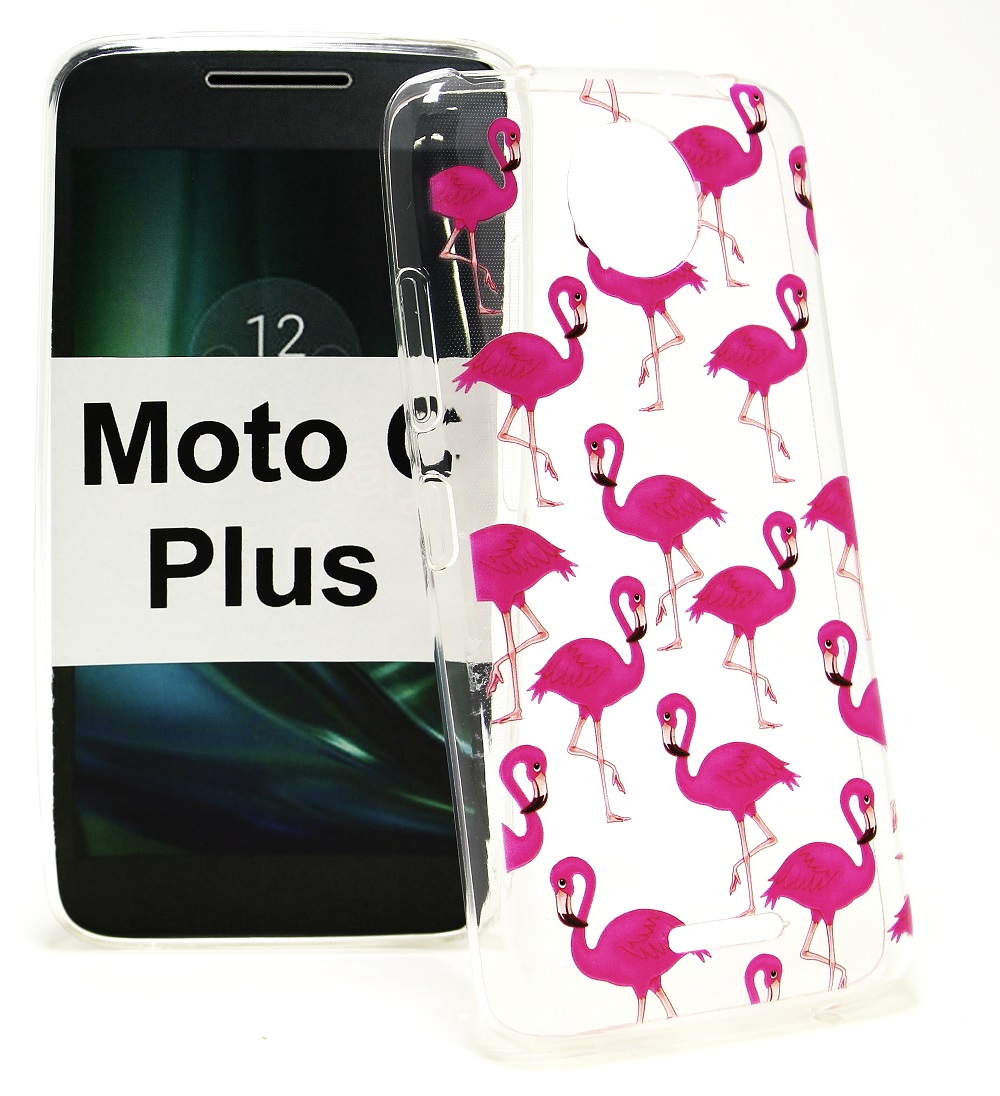 TPU Designcover Moto C Plus