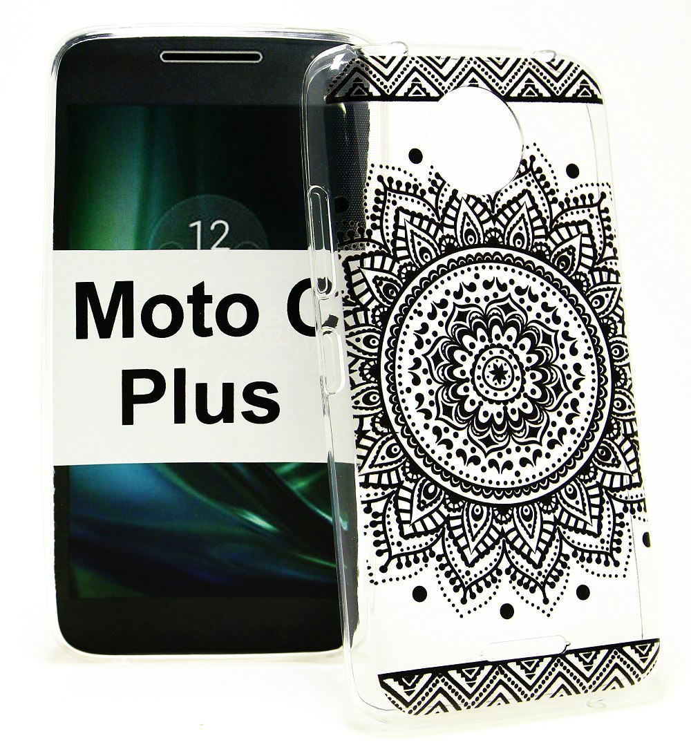 TPU Designcover Moto C Plus