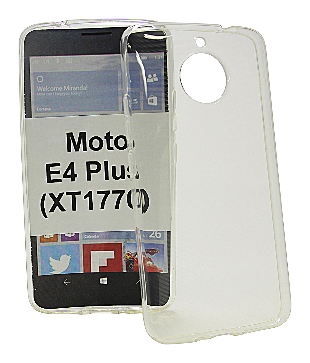 TPU Mobilcover Moto E4 Plus (XT1770)