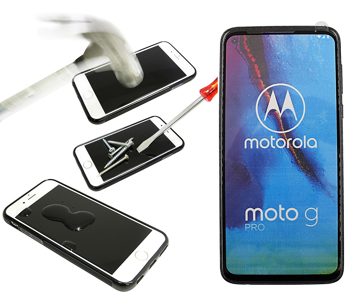 Full Frame Glasbeskyttelse Motorola Moto G Pro