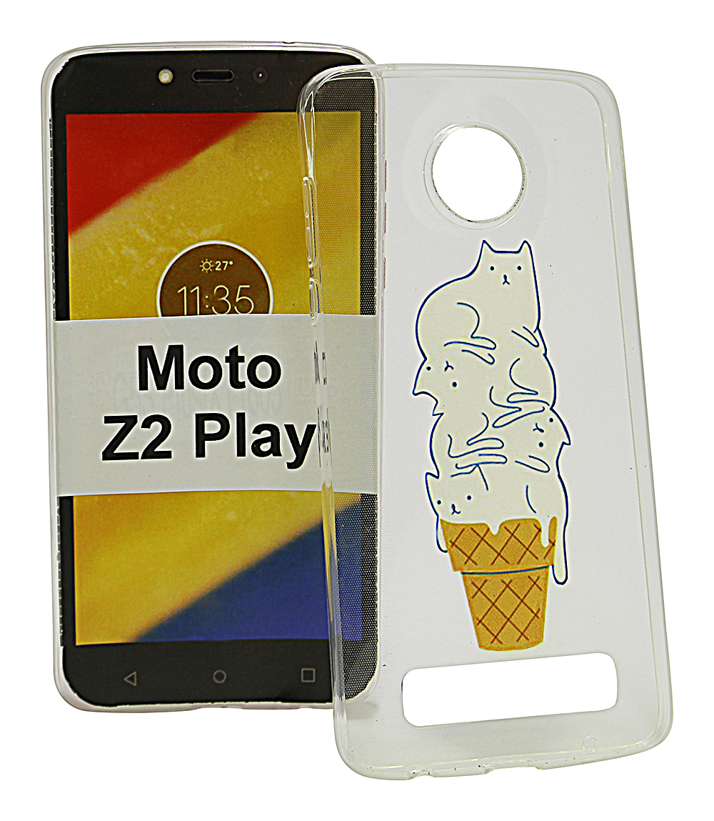 TPU Designcover Moto Z2 Play