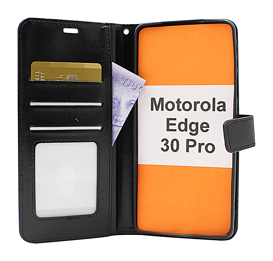 Crazy Horse Wallet Motorola Edge 30 Pro