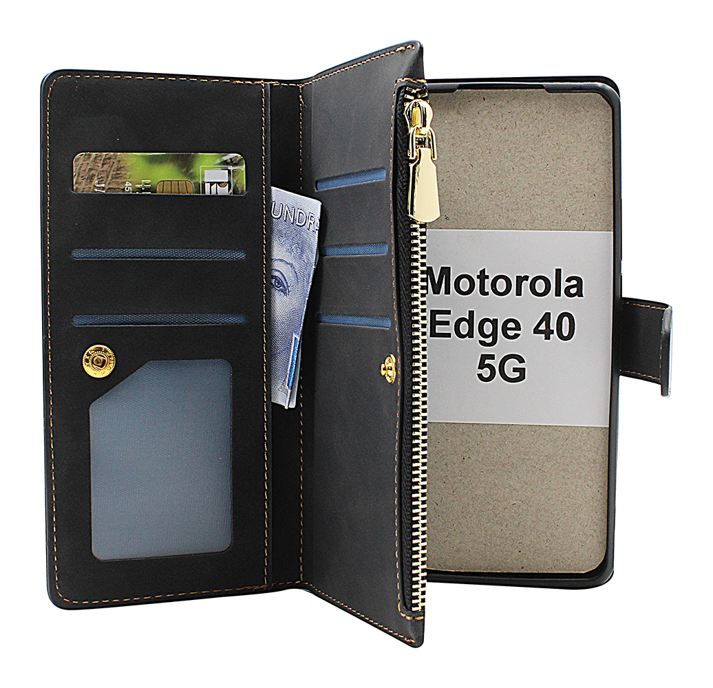 XL Standcase Luxwallet Motorola Edge 40 5G