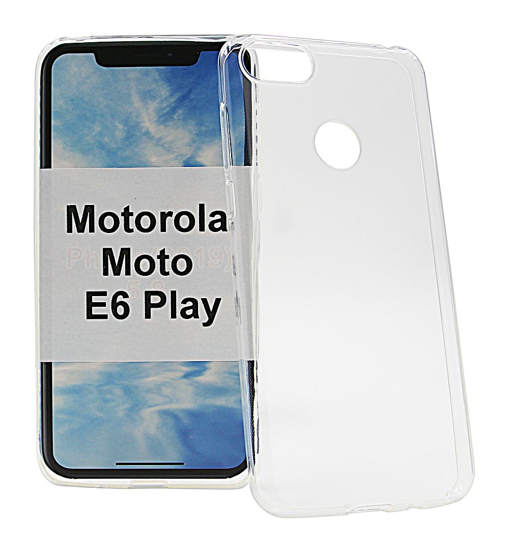 Ultra Thin TPU Cover Motorola Moto E6 Play