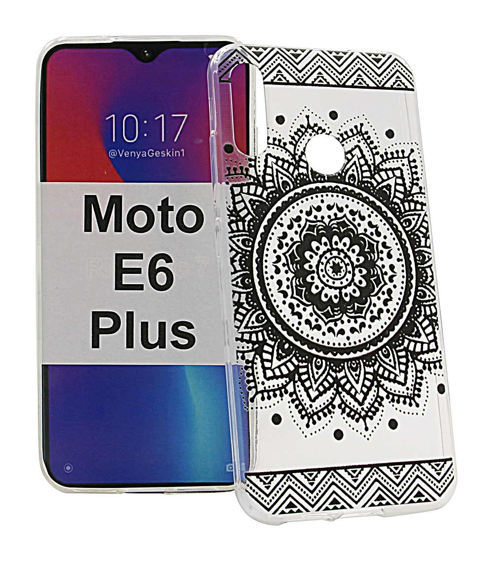 TPU Designcover Motorola Moto E6 Plus