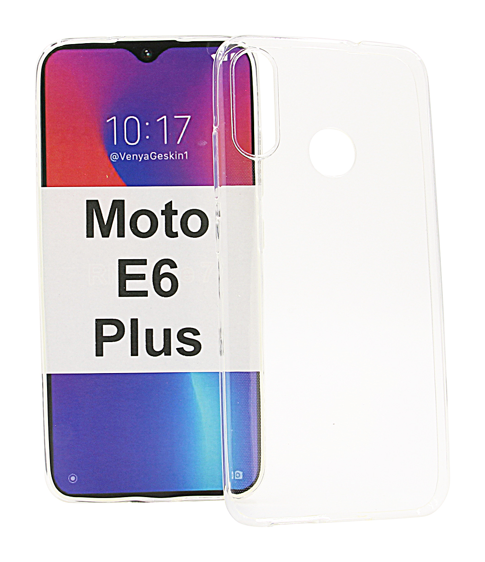 Ultra Thin TPU Cover Motorola Moto E6 Plus