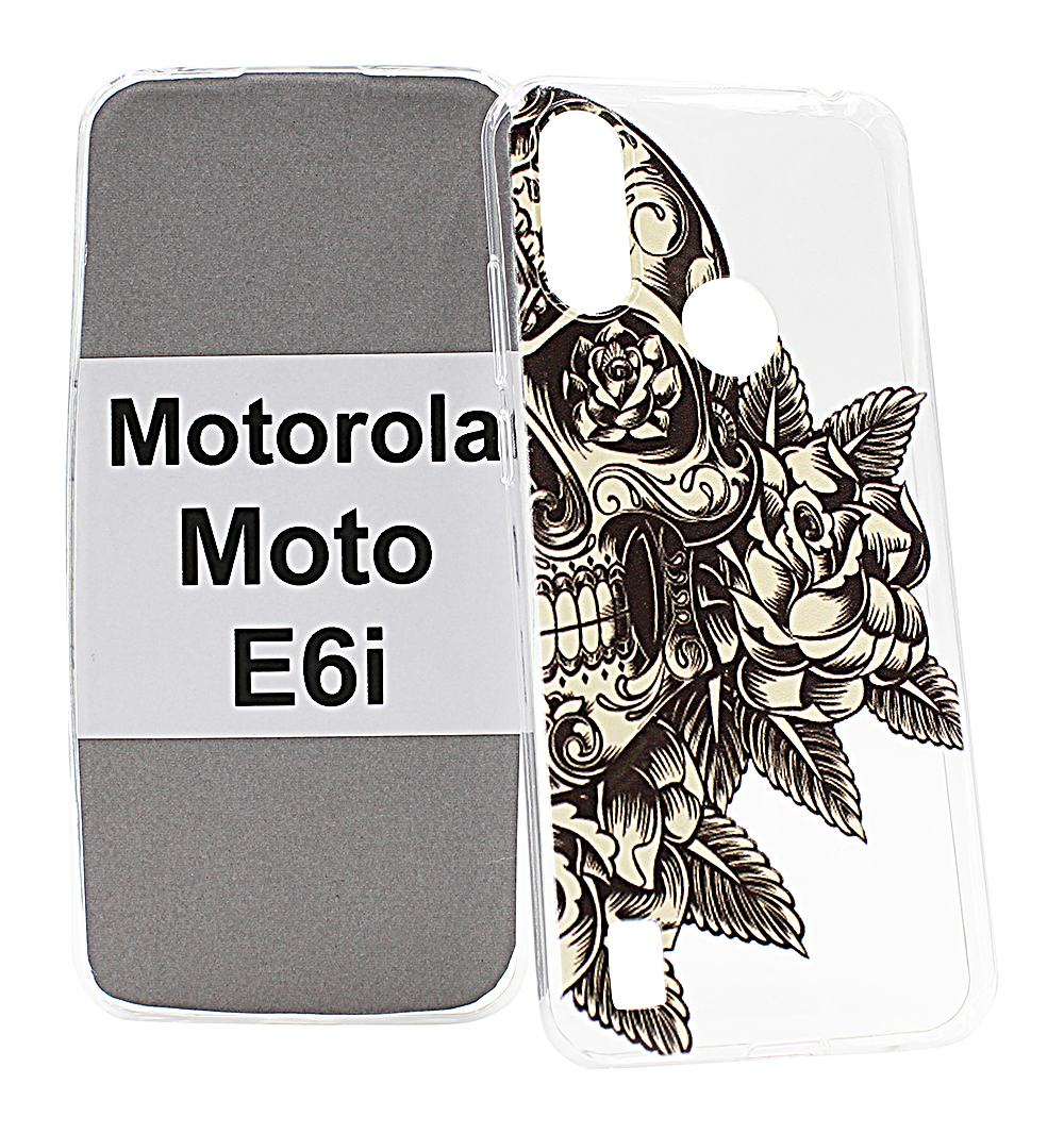 TPU Designcover Motorola Moto E6i