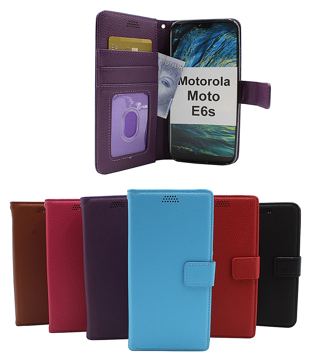 New Standcase Wallet Motorola Moto E6s