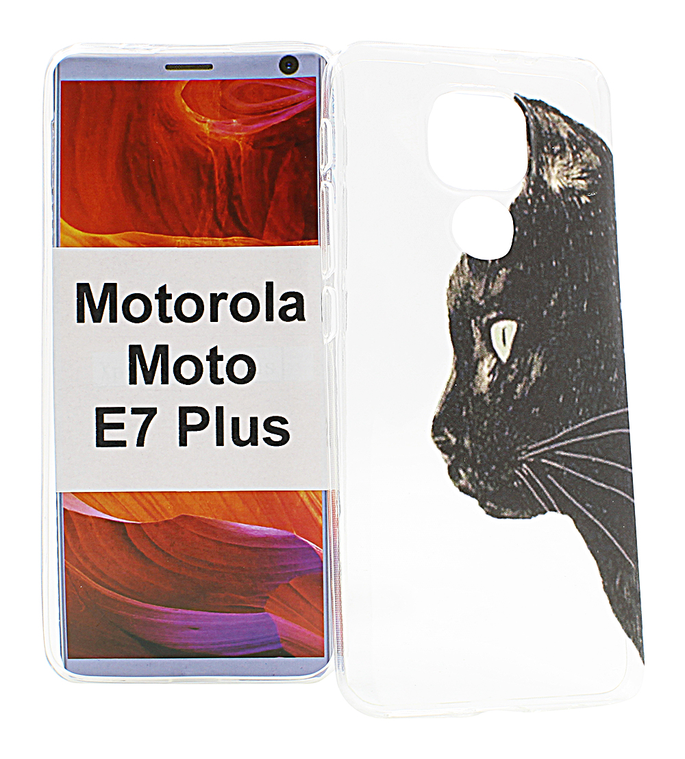 TPU Designcover Motorola Moto E7 Plus