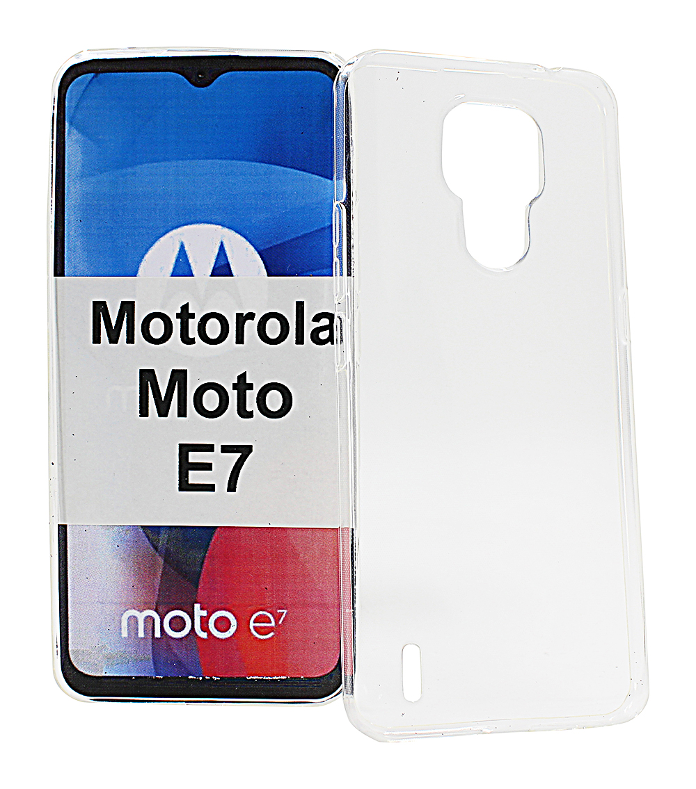 Ultra Thin TPU Cover Motorola Moto E7