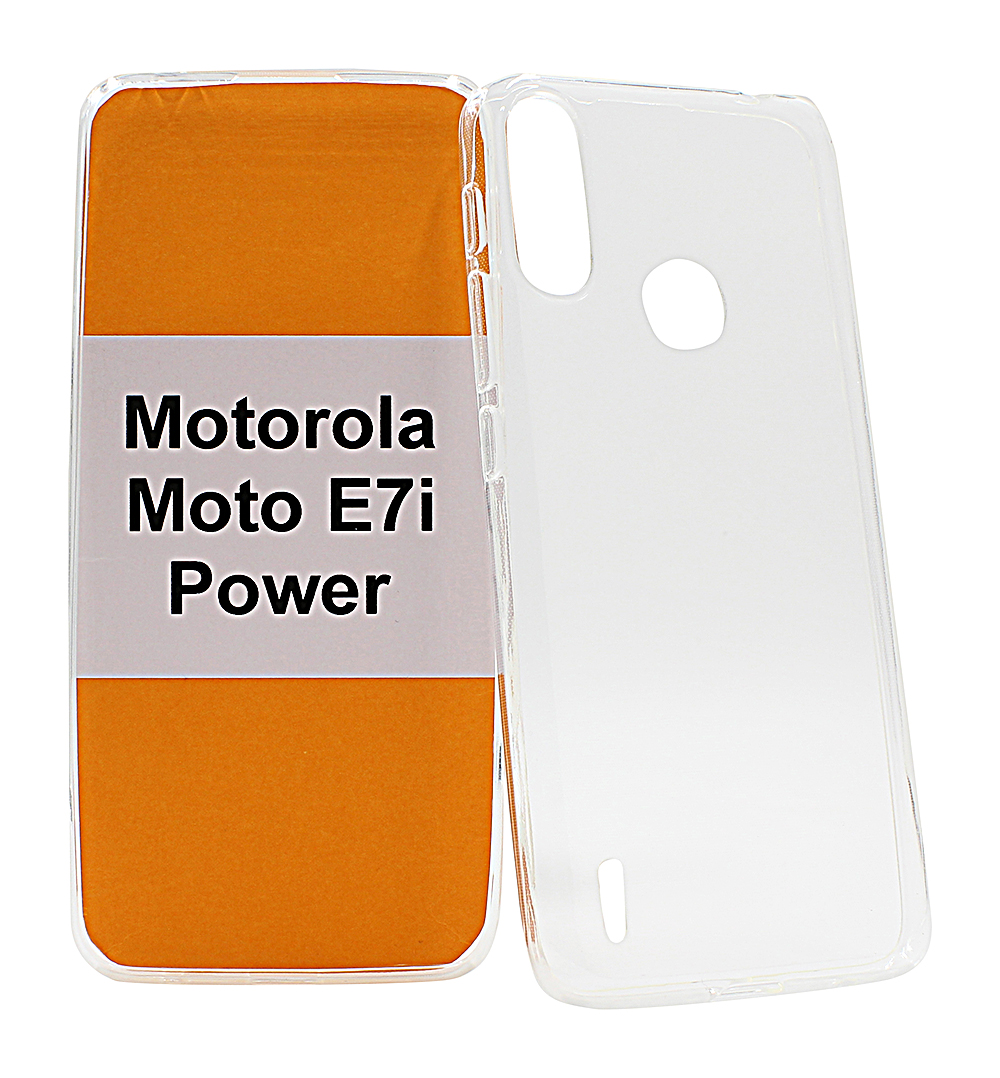 Ultra Thin TPU Cover Motorola Moto E7i Power