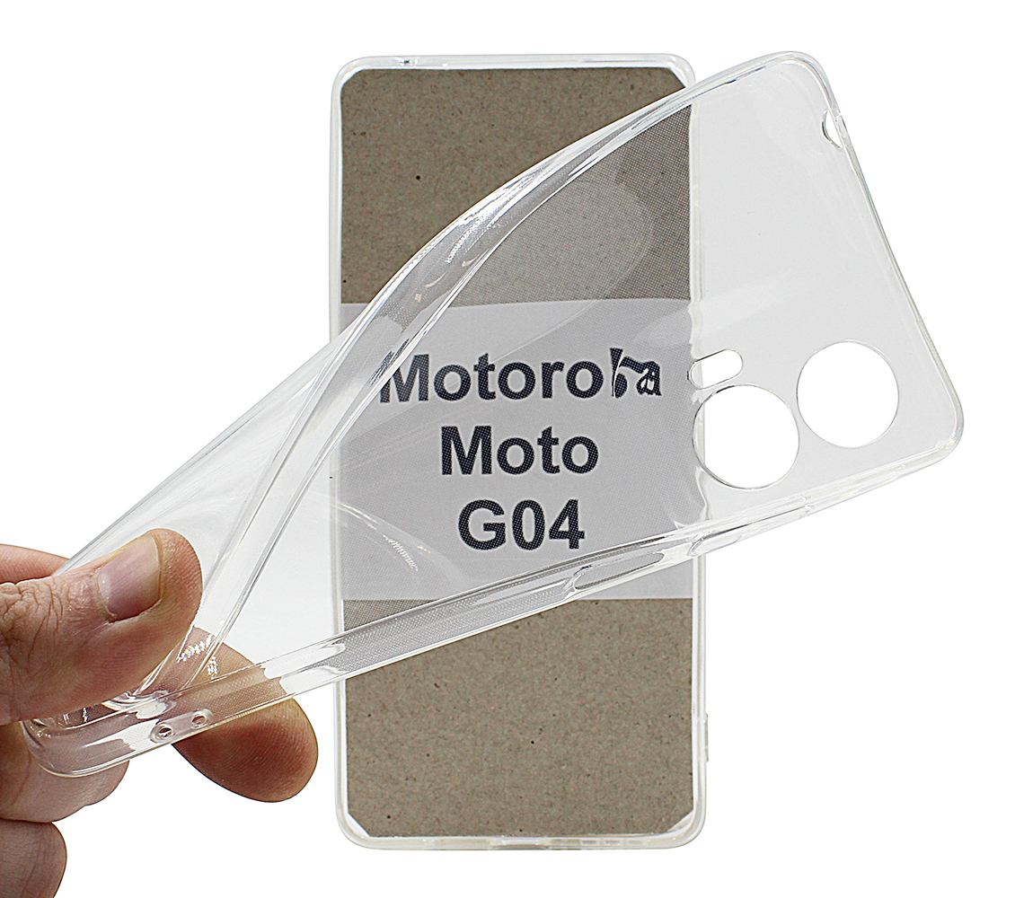 Ultra Thin TPU Cover Motorola Moto G04