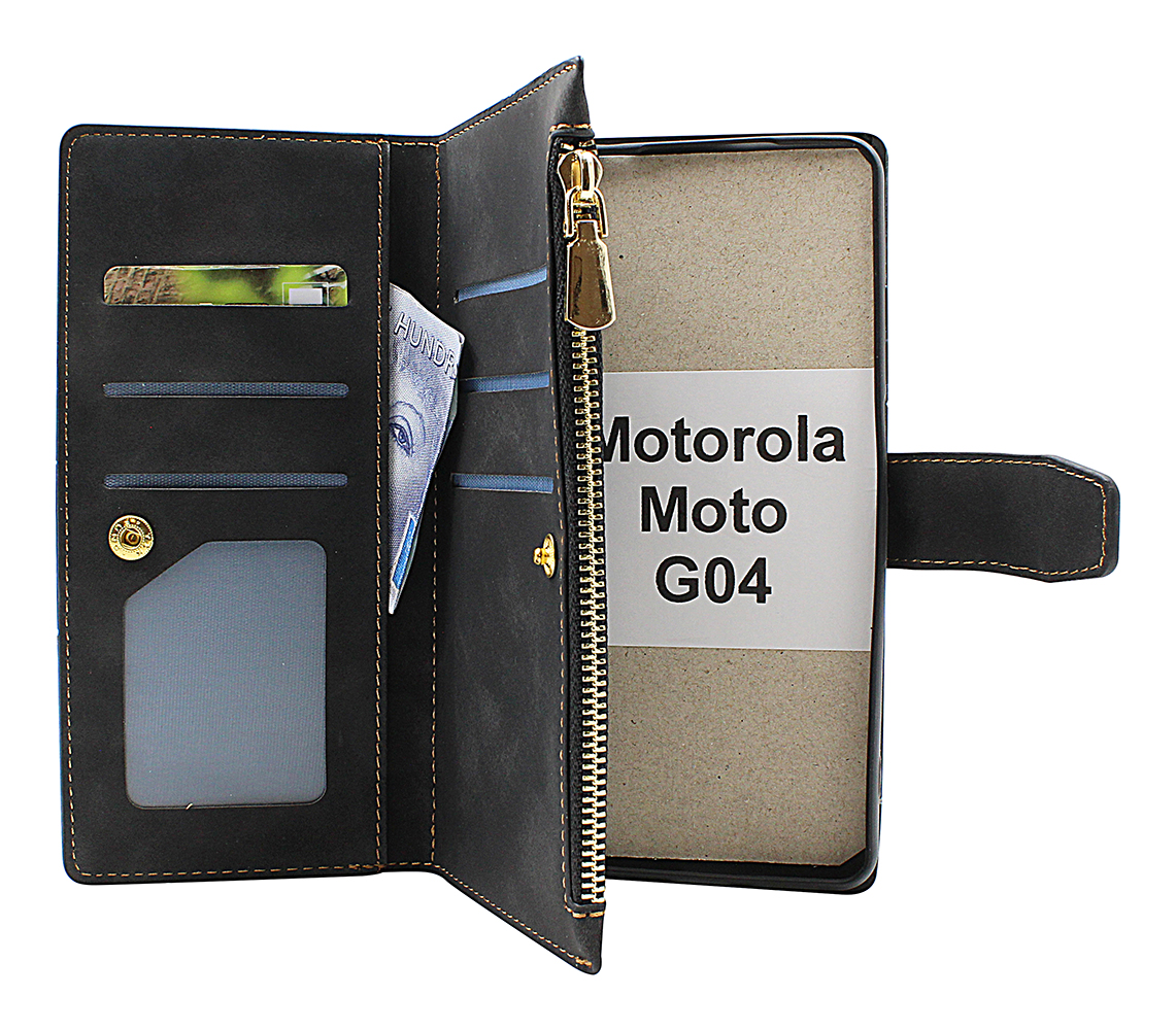 XL Standcase Luxwallet Motorola Moto G04