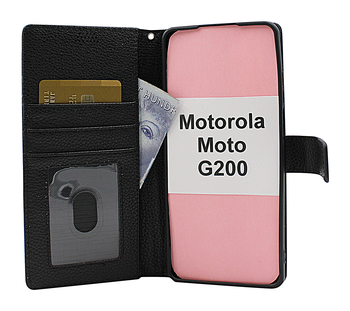 New Standcase Wallet Motorola Moto G200