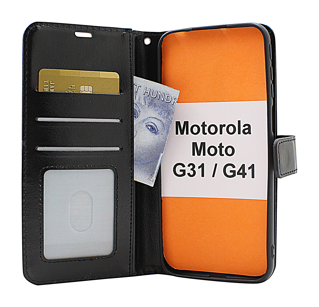 Crazy Horse Wallet Motorola Moto G31/G41