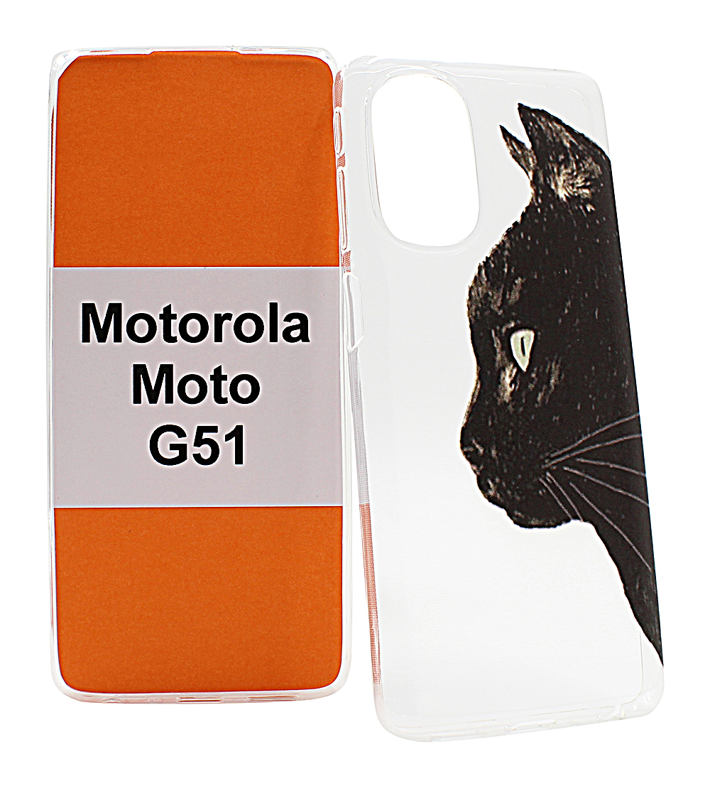 TPU Designcover Motorola Moto G51