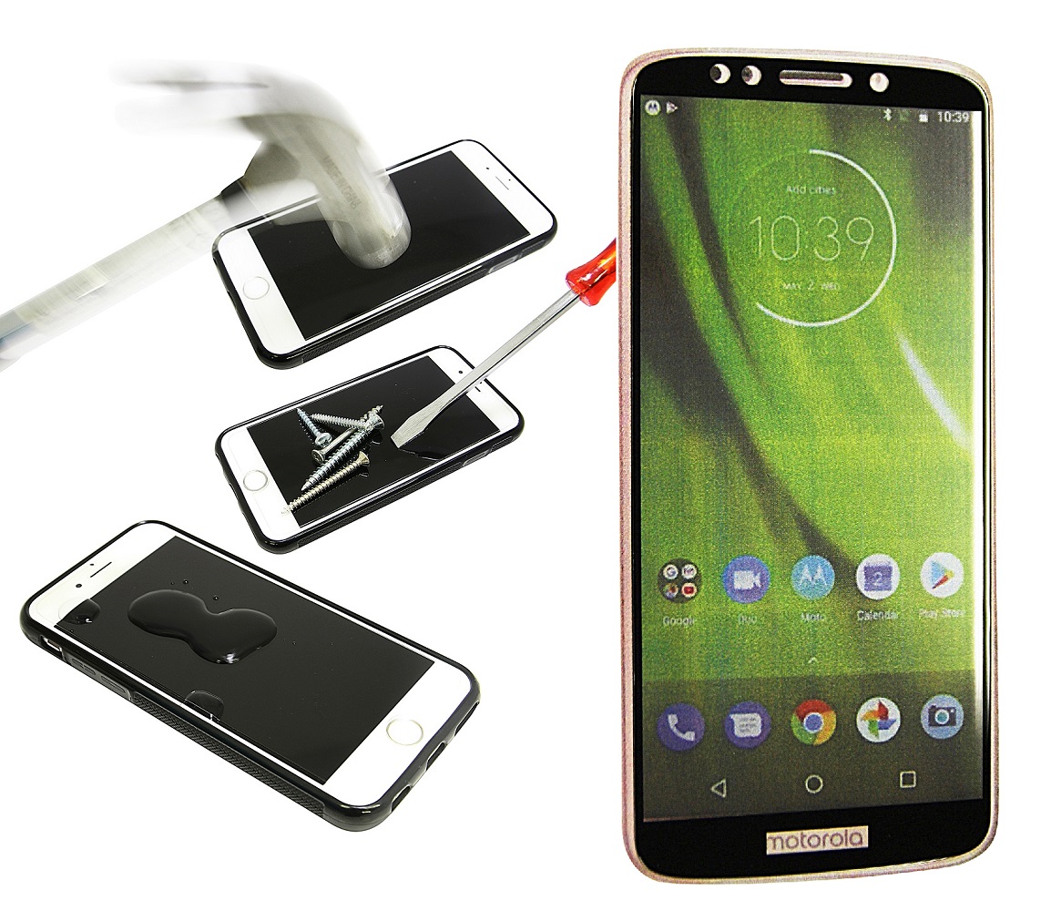 Full Frame Glasbeskyttelse Motorola Moto E5 / Moto E (5th gen)