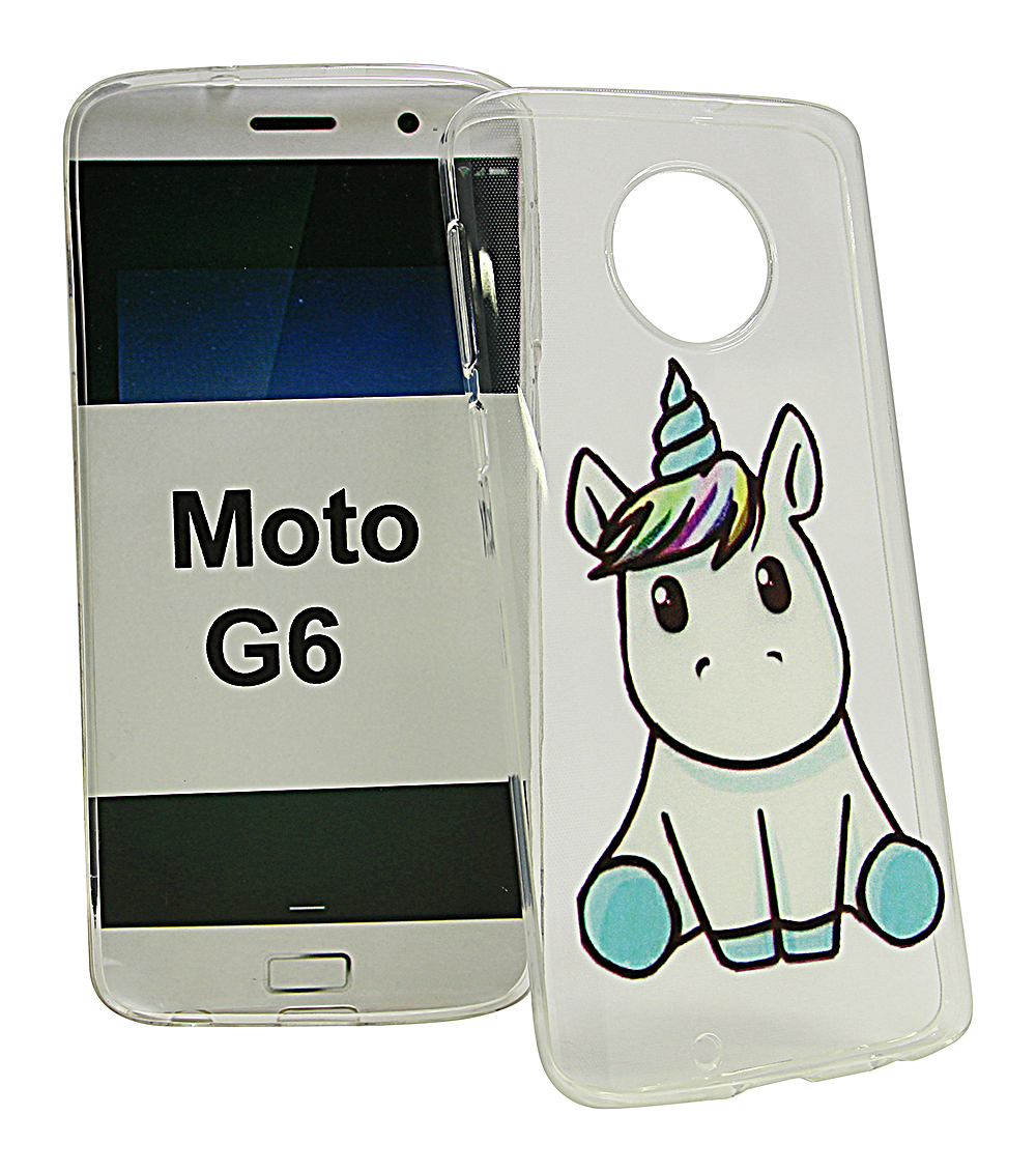 TPU Designcover Motorola Moto G6