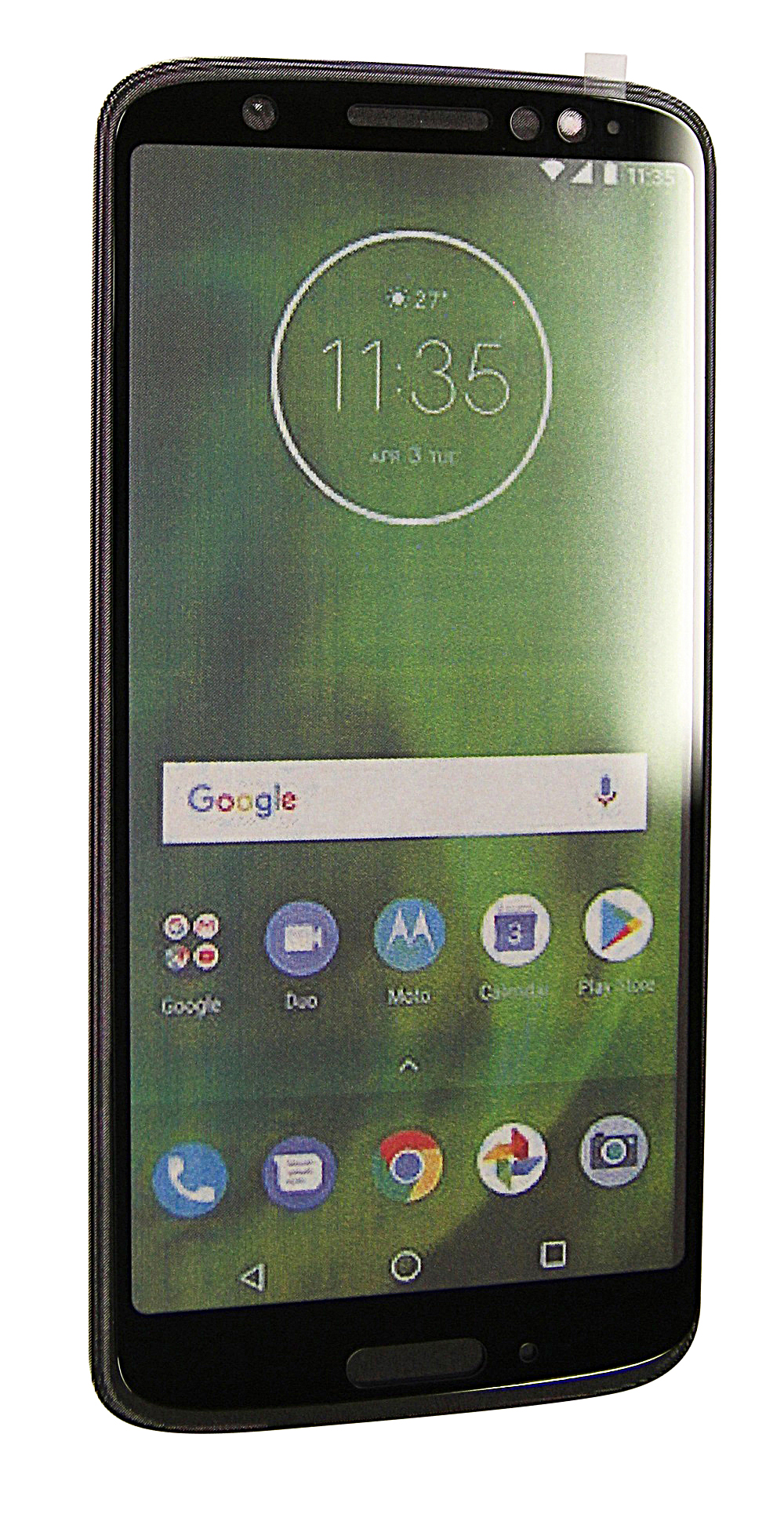 Full Frame Glasbeskyttelse Motorola Moto G6