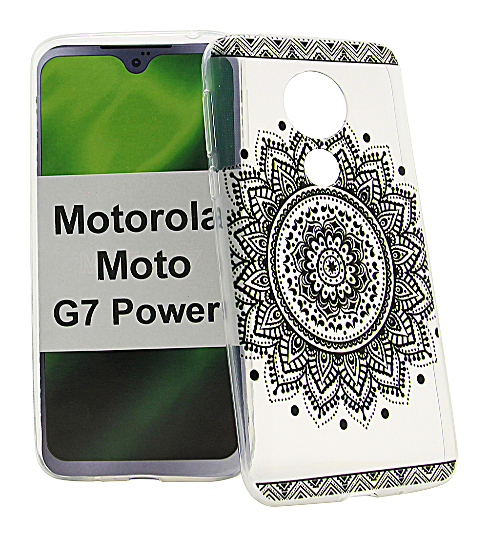 TPU Designcover Motorola Moto G7 Power
