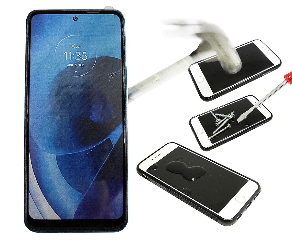 Full Frame Glasbeskyttelse Motorola Moto G71