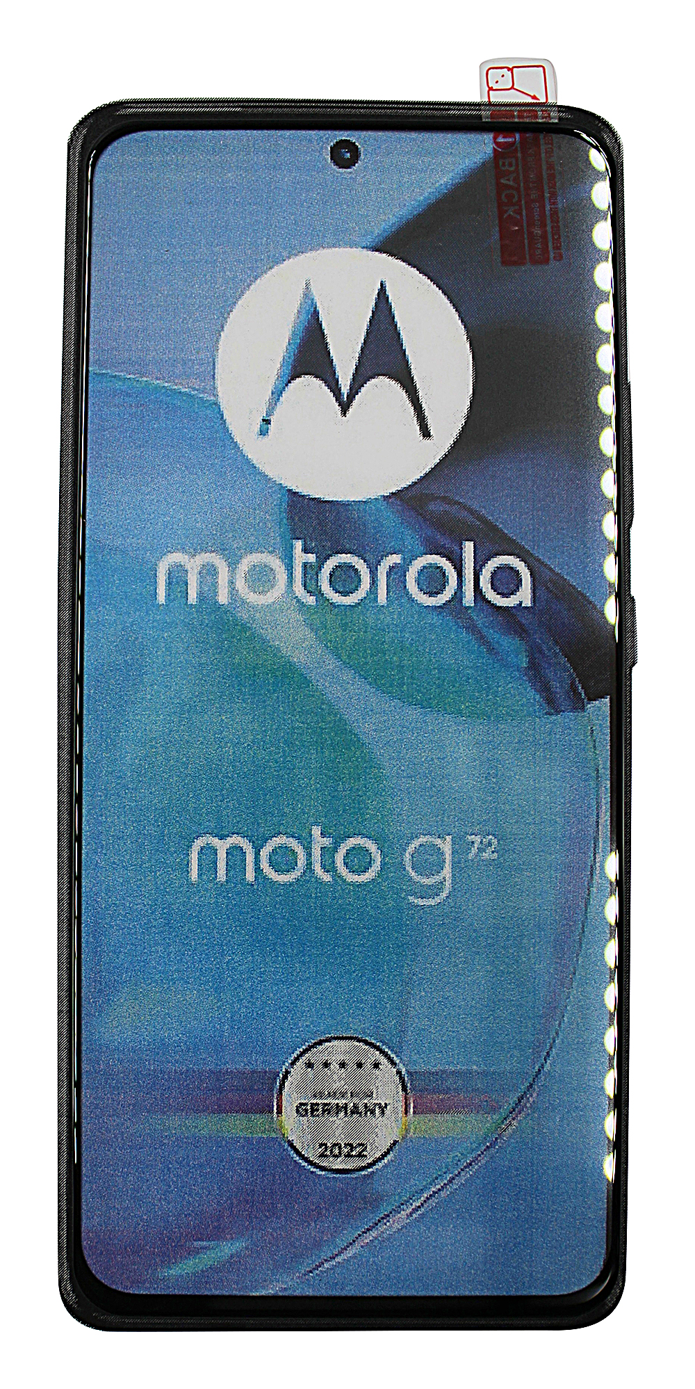 Full Frame Glasbeskyttelse Motorola Moto G72