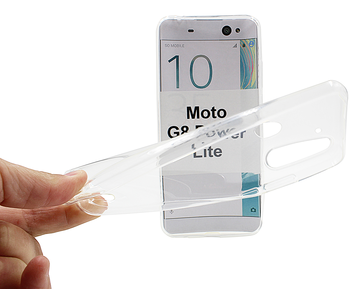 Product Image for Ultra Thin TPU Cover Motorola Moto G8 Power Lite