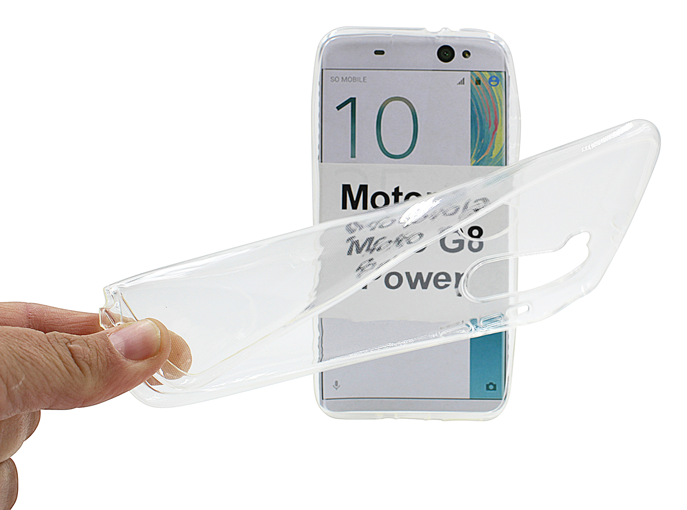 Product Image for Ultra Thin TPU Cover Motorola Moto G8 Power