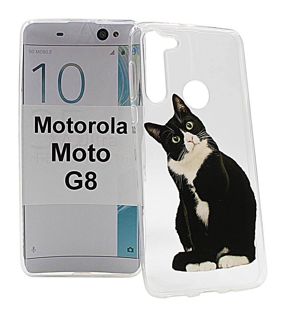TPU Designcover Motorola Moto G8