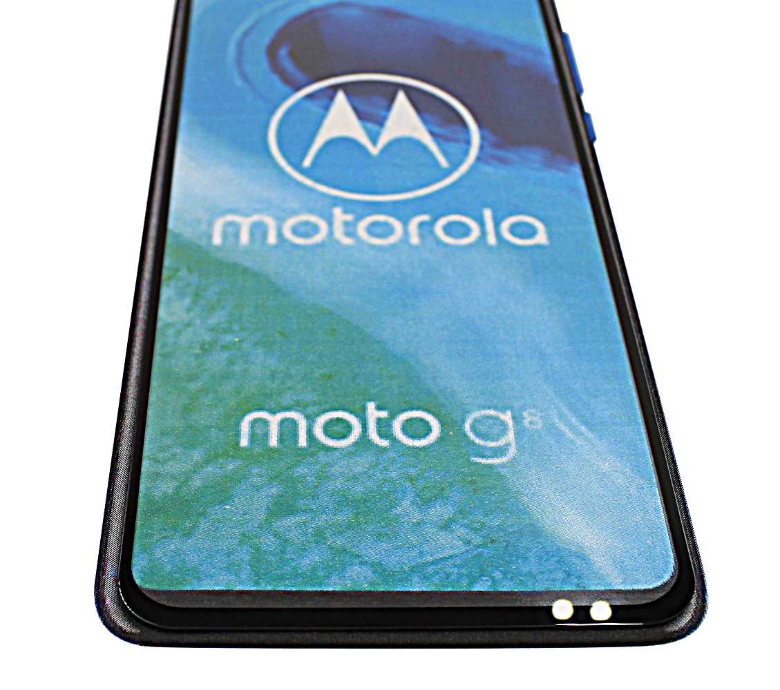 Full Frame Glasbeskyttelse Motorola Moto G8