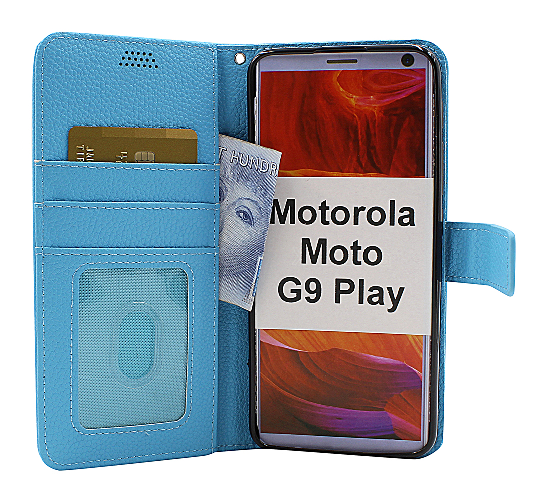 New Standcase Wallet Motorola Moto G9 Play
