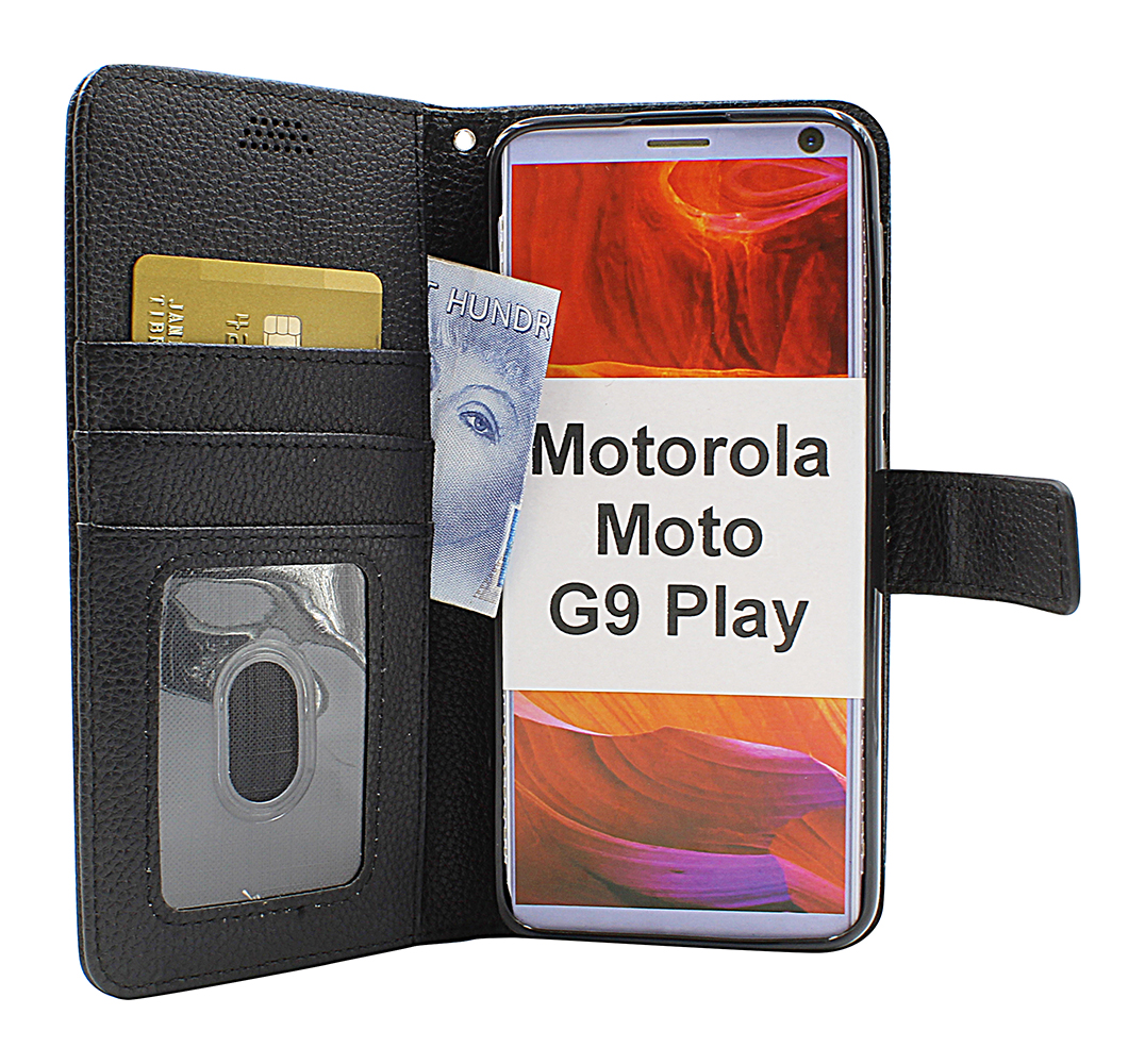 New Standcase Wallet Motorola Moto G9 Play