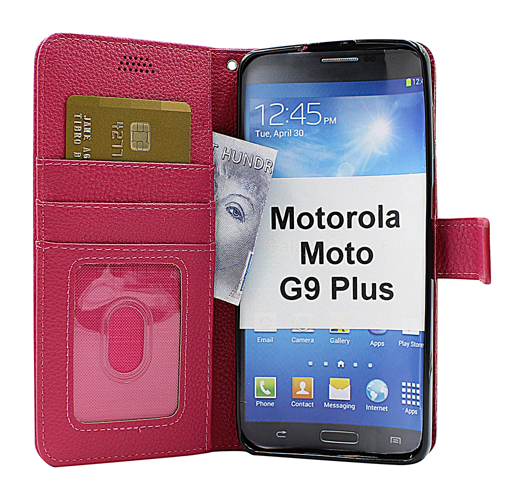 New Standcase Wallet Motorola Moto G9 Plus
