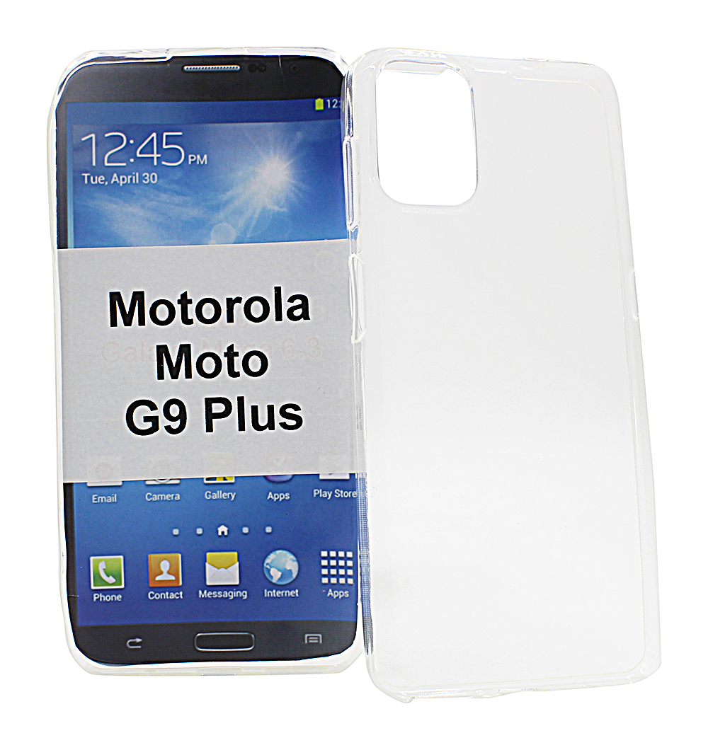 Ultra Thin TPU Cover Motorola Moto G9 Plus