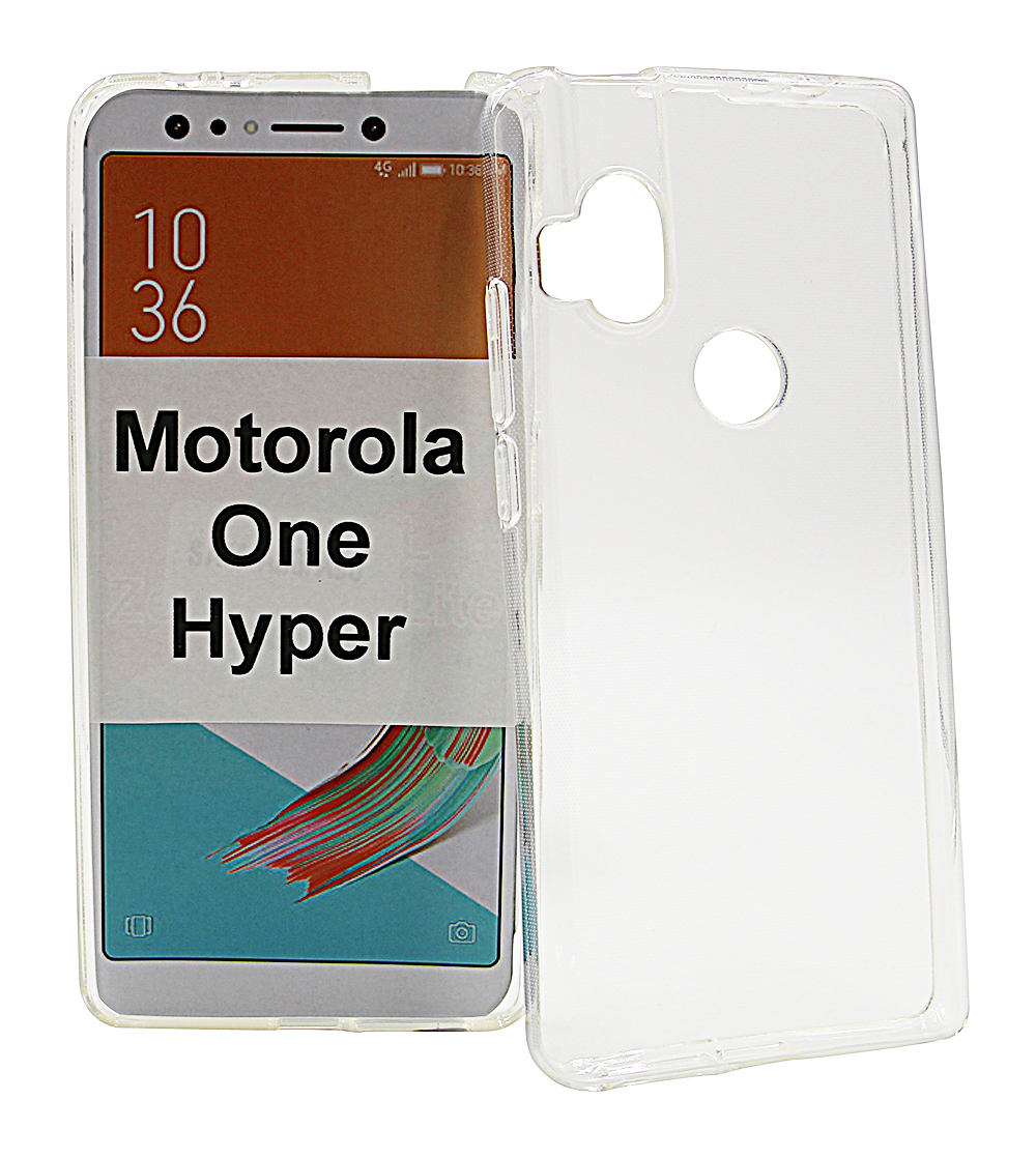 TPU Mobilcover Motorola One Hyper